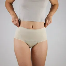 MYLILY MYLILY Periodenslip - High Waist Seamless Beige - aus Baumwolle – Produktbild 1 von 1