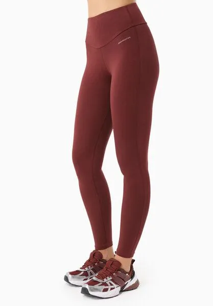 ORGANICATION ORGANICATION LUCCY | High Waist Leggings aus Bio-Baumwolle, Bordeaux, – Produktbild 3 von 4