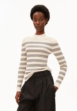 ARMEDANGELS ARMEDANGELS ALAANIA STRIPED Damen Strickpullover aus 100% Bio-Baumwolle – Produktbild 1 von 1