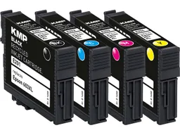 KMP KMP Tintenpatronen ersetzt Epson 603XLBK/C/M/Y schwarz, cyan, magenta, gelb, 4er-Set – Produktbild 1 von 1