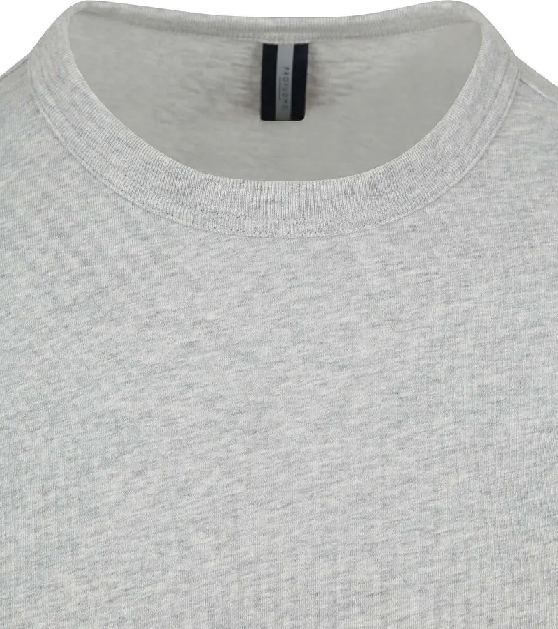 Profuomo Profuomo Longsleeve T-Shirt Grau - Größe S, Grau, – Produktbild 3 von 4