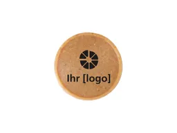 Einkaufswagenchip aus Biokunststoff inkl. einseitigem 2-farbigem Aufdruck – Produktbild 1 von 1