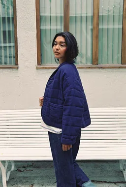 Nénés Nénés Damen vegan Jacke Maia Blau – Produktbild 1 von 1