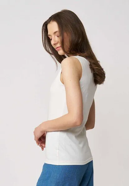 LANA Organic LANA Organic Top, Modell Ida, Ecru, – Produktbild 4 von 4