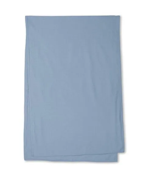 jilda-tex jilda-tex Tischläufer Renforce 100% Bio-Baumwolle Uni 50x160cm, Himmelblau, – Produktbild 1 von 4