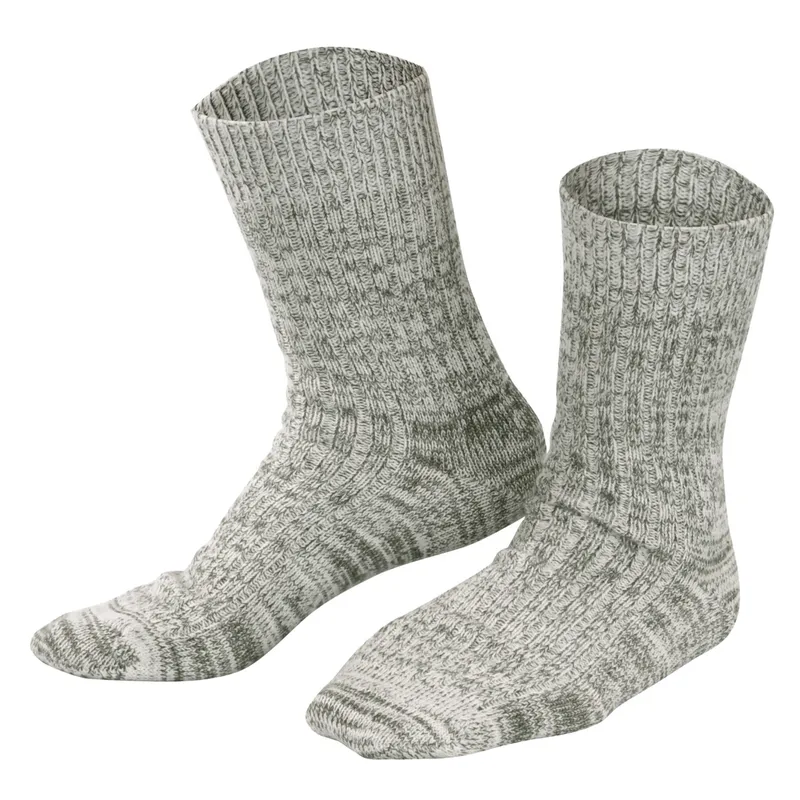 Living Crafts Living Crafts - Unisex Norwegersocken (50% Bio-Baumwolle; 48% Bio-Wolle; 2% Elasthan), Grün, – Produktbild 2 von 2