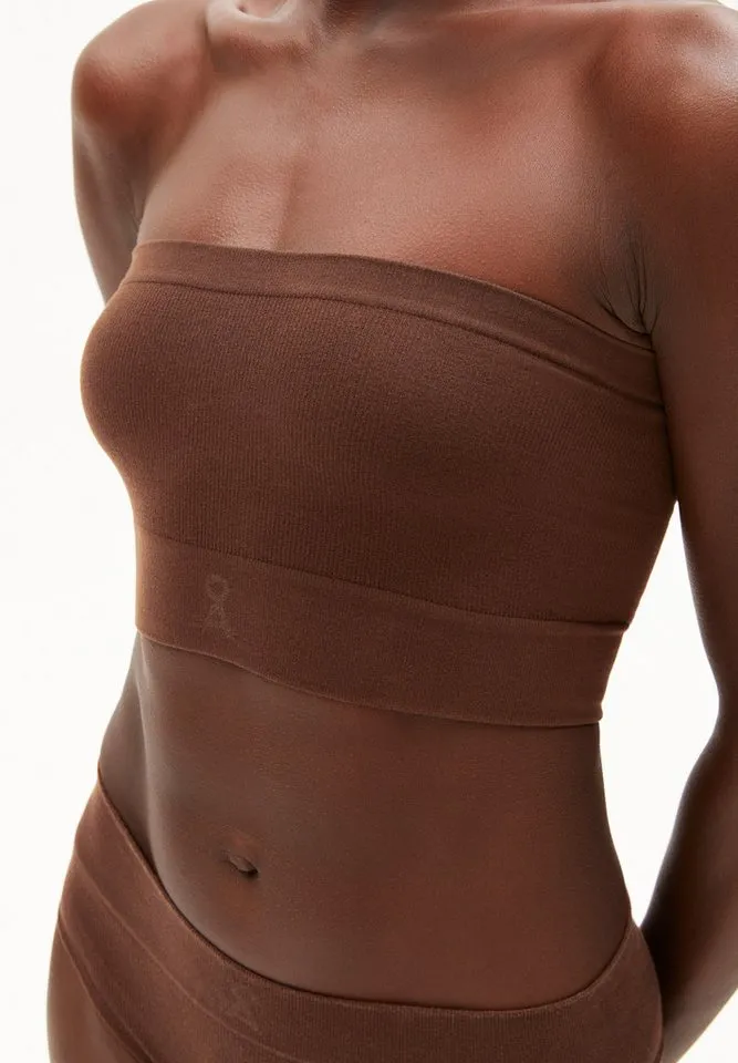 ARMEDANGELS ARMEDANGELS Bügelloser BH BANDEAUAA SEAMAALA Bandeau aus TENCEL™ Lyocell Mix (Fitted), Schwarz, – Produktbild 3 von 5