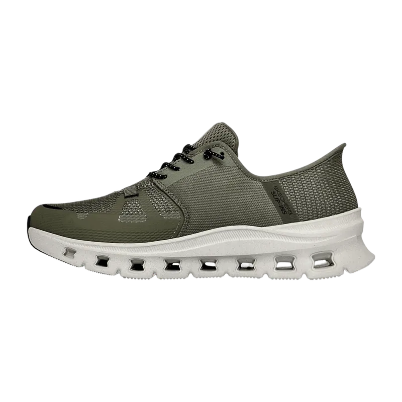 Skechers Skechers GLIDE-STEP PRO für Herren, oliv, Größe 48 ½ EU, Oliv, – Produktbild 3 von 5