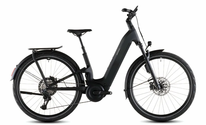 Cube Cube Kathmandu Hybrid ONE11 HPC SLT 800 - 28 Zoll 800Wh 12K-Di2 ABS Fully/Wave - carbon´n´silverdust, Schwarz, – Produktbild 1 von 1