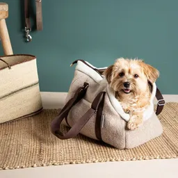 nahtur-design nahtur-design Hundetasche Beige – 100 % Schurwolle Loden – Produktbild 1 von 1