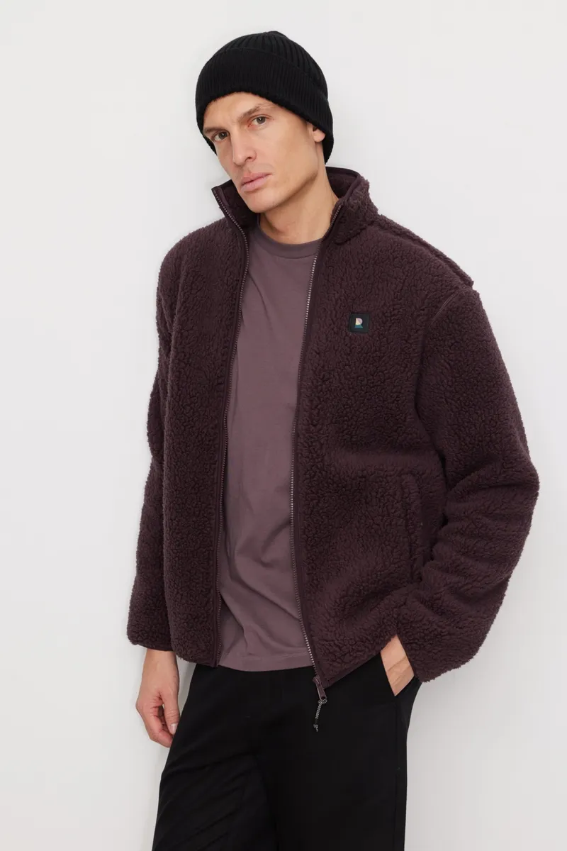 recolution Recolution Herren vegan Jacke Spindle In Dark Grape, Violett, – Produktbild 2 von 2