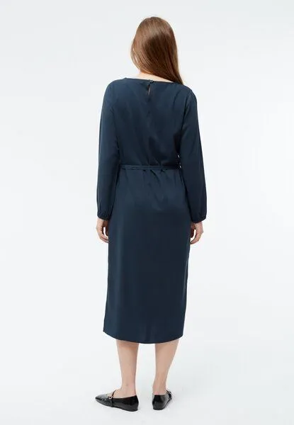 Givn Berlin Givn Berlin Kleid GBTHEKLA aus LENZING ECOVERO, Midnight blue, – Produktbild 2 von 4