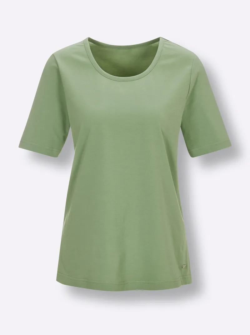 feel good Shirt eucalyptus, Eucalyptus, – Produktbild 1 von 2