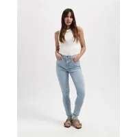 Kuyichi KUYICHI Damen Skinny Jeans Carey High Rise Skinny, Sky blue, – Produktbild 3 von 6