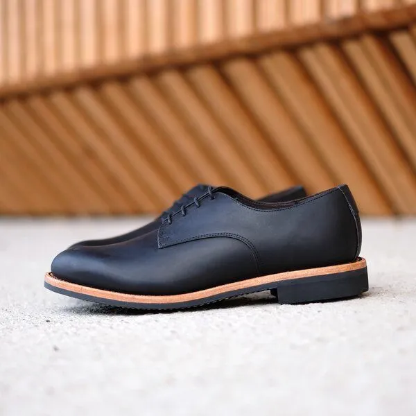 SORBAS SORBAS Welted No.3 rahmengenähte Halbschuhe aus Leder, Black (schwarz), – Produktbild 1 von 4
