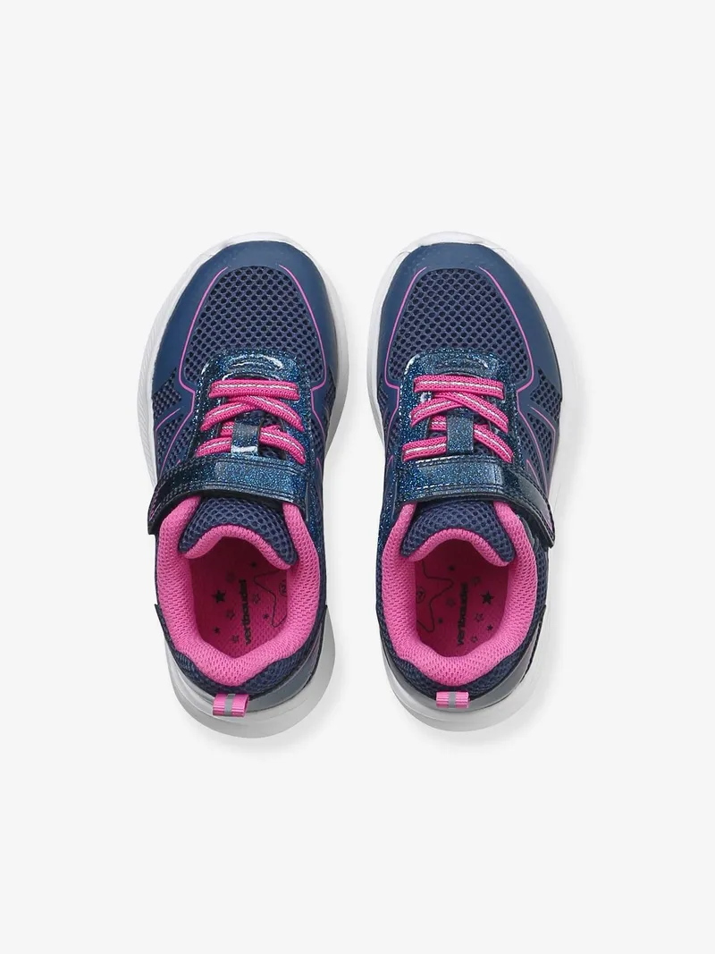 Vertbaudet Vertbaudet Sneakers mit Klettverschluss Mädchen, Violett, – Produktbild 4 von 4