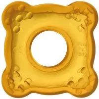 Goldi Goldi Beißring zum Kühlen aus Naturkautschuk Maße 6 x 6 cm, Natur, – Produktbild 1 von 1