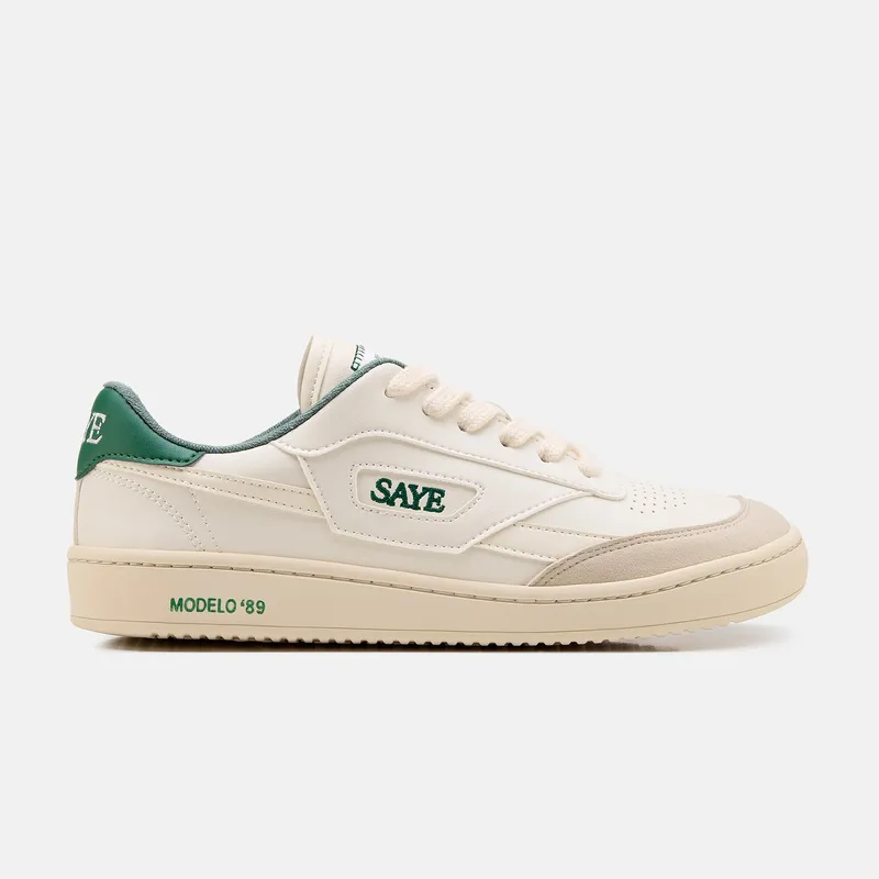 SAYE SAYE Herren vegan Sneaker M89, Grün, – Produktbild 2 von 2