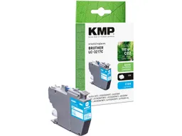 KMP KMP Tintenpatrone ersetzt Brother LC-3217C cyan – Produktbild 1 von 1