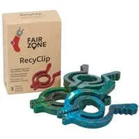 Fair Zone Fair Zone Recyclips 3er Set, upgecycelt aus gesammelten Plastikflaschen aus Sri Lanka – Produktbild 1 von 1