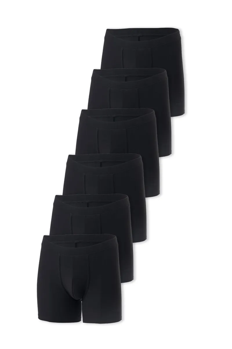 ORGANICATION ORGANICATION Herren vegan Bowenn Boxer Trunk Aus Bio-Baumwolle Und Tencelâ„¢ Modal Im 6er-Pack, Schwarz, – Produktbild 2 von 2