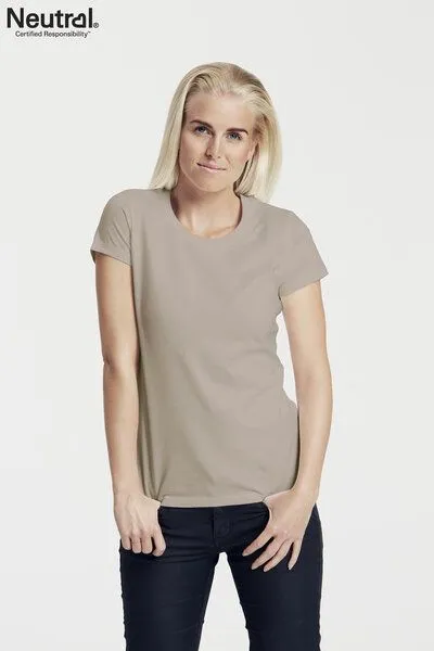 Neutral® - 3FREUNDE Neutral® - 3FREUNDE Frauen Fit T-Shirt, Sand, – Produktbild 3 von 3