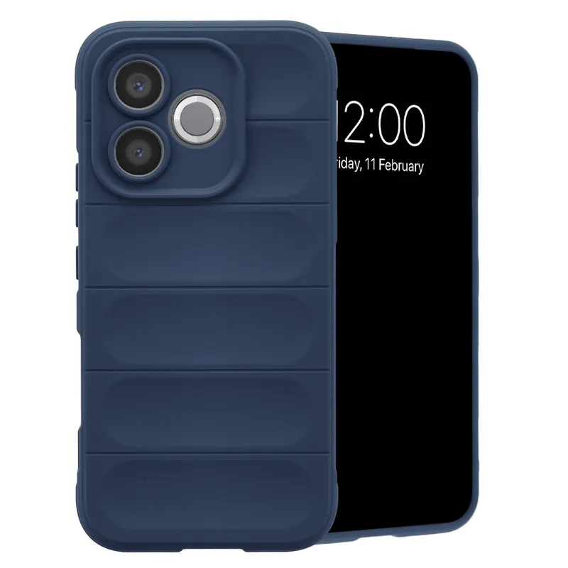 imoshion imoshion EasyGrip Backcover für das Honor 600 Lite, Dunkelblau, – Produktbild 1 von 1