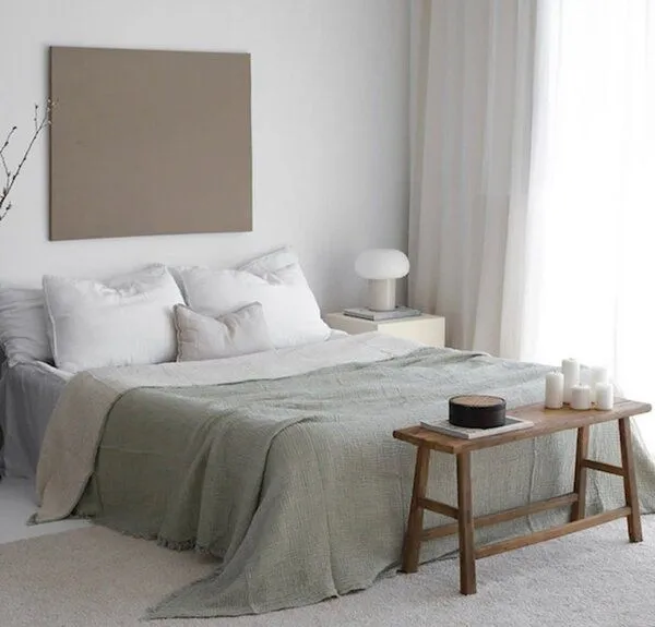 Sandiik Sandiik Bio-Musselin Wohndecke – Double Face – Made in Stuttgart, Nature, – Produktbild 4 von 4
