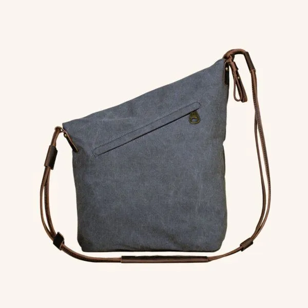 NORDLICHT NORDLICHT Tasche aus Bio-Baumwolle SMILLA, Grau, – Produktbild 4 von 4