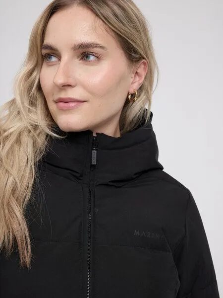 Mazine Mazine Basic Puffer Coat, Black, – Produktbild 3 von 3