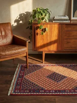 Rugtales Kelim Senneh Rugtales aus Schurwolle – Produktbild 1 von 1