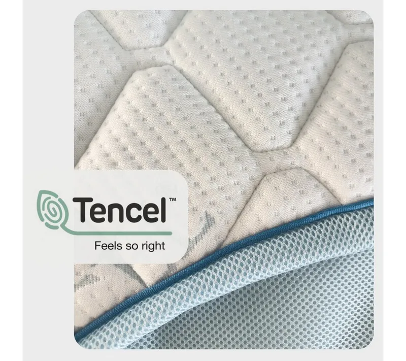 MatratzenL.A.B®, Topper TENCEL™ Lyocell® Premium Bezug, H4/H5 sehr hart, 12 cm hoch, Kaltschaum, Matratzentopper ideal für Ihre Boxspringbett. klebstofffrei – Produktbild 1 von 5