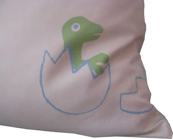 ingegerd ingegerd Kopfkissenbezug mit Kindermotiven, Dino, – Produktbild 1 von 4