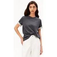 ARMEDANGELS ARMEDANGELS UN-WASTED Damen T-Shirt aus recyceltem Baumwoll Mix – Produktbild 1 von 1