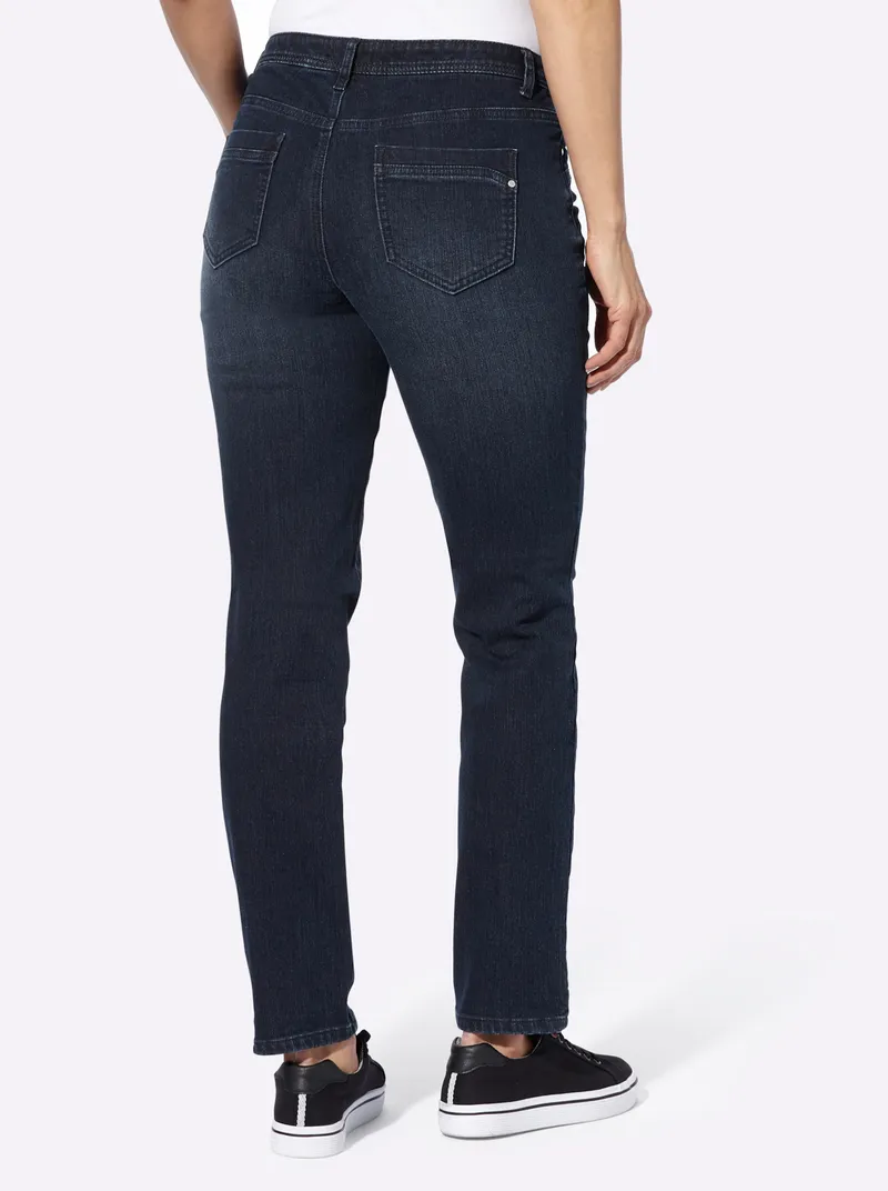 Witt Thermojeans, Darkblue-stone-washed, – Produktbild 2 von 3
