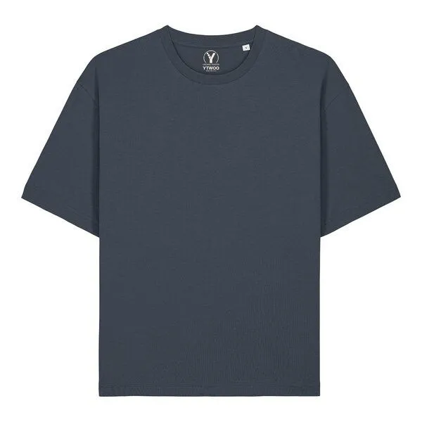 YTWOO YTWOO Mid-Light T-Shirt für Damen und Herren, India ink grey, – Produktbild 1 von 3
