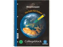 Collegeblock "Klimaschutzpapier" liniert – Produktbild 1 von 1