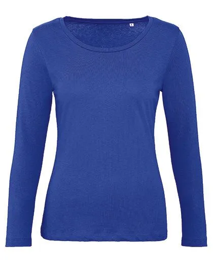 B&C Collection B&C Collection Inspire Langarm T-Shirt Damen, Cobalt blue, – Produktbild 2 von 3