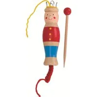 Goki goki Stricksusel Höhe 12 cm, Ø 3,5 cm, Mehrfarbig, – Produktbild 1 von 1