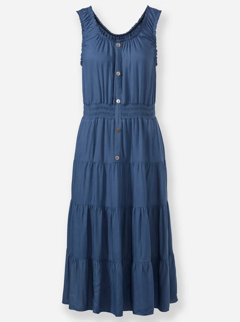 Witt Stufenkleid, Jeansblau, – Produktbild 1 von 2
