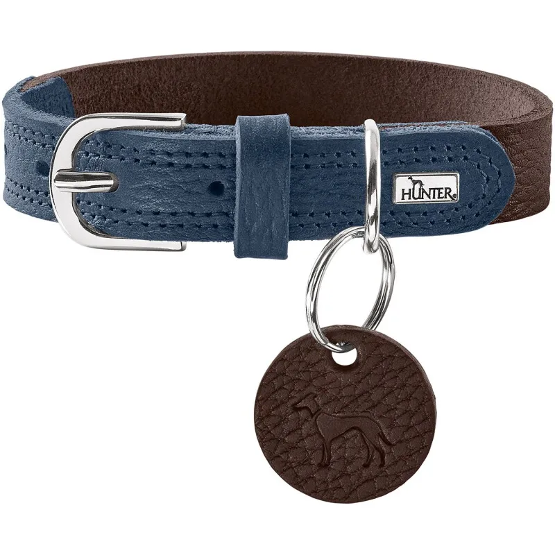 Hunter Hunter Halsband Karlby dunkelbraun 55 cm, Dunkelbraun, – Produktbild 1 von 2