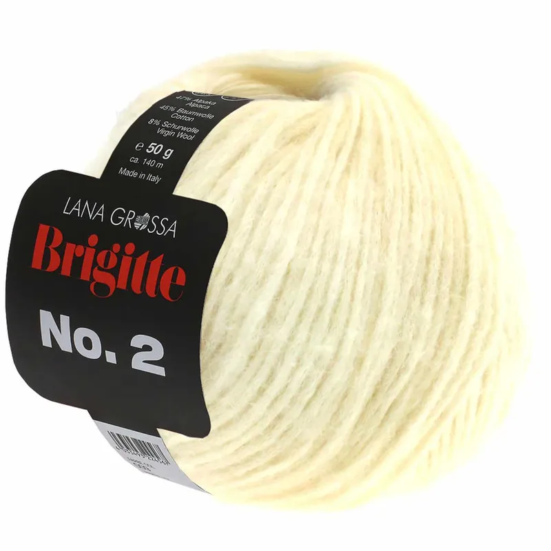 Lana Grossa Lana Grossa Brigitte No.2 Rohweiß, Rohweiß, – Produktbild 1 von 1