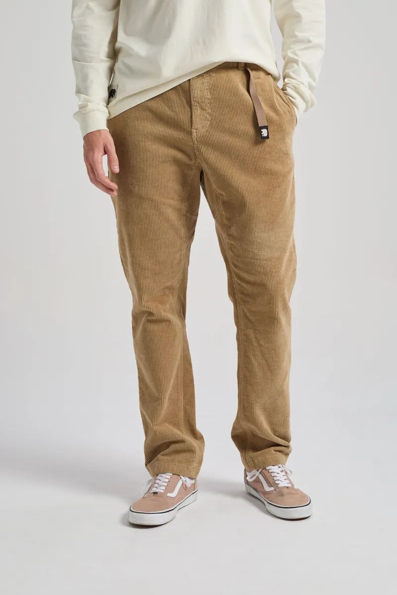 Trendsplant Trendsplant Herren vegan Hose Corduroy Ecodye Climber Starfish Brown, Braun, – Produktbild 2 von 2