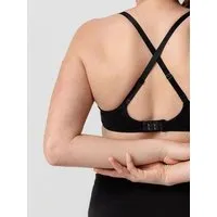 erlich textil erlich textil Amela bügelloser BH aus Bio-Baumwolle, made in Europe, Schwarz, – Produktbild 3 von 7