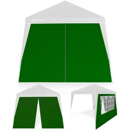 Casaria® Seitenwand Faltpavillon Capri 2er-Set Grün 3x3m – Produktbild 1 von 1