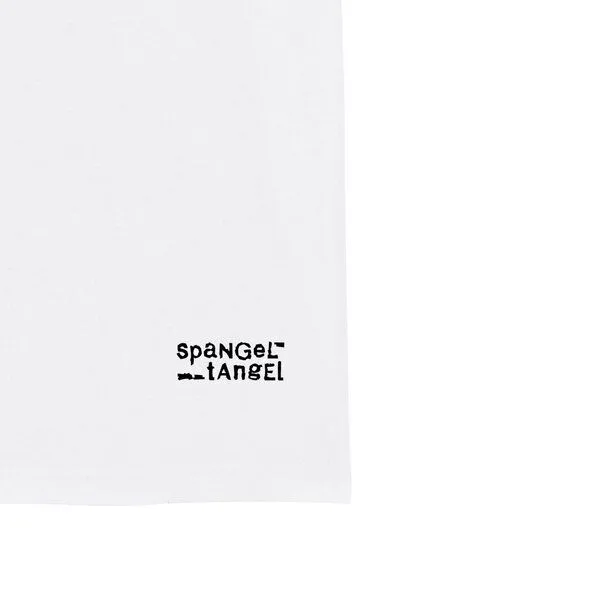Spangeltangel Spangeltangel T-Shirt "Schnake", Männershirt, Herrenshirt, bedruckt, Siebdruck, T-Shirt, Bio-Baumwolle, Weiß, – Produktbild 4 von 4
