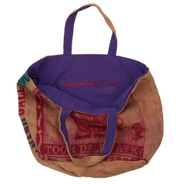 Rice&Carry Rice&Carry Strandtasche aus Jute – Produktbild 2 von 2