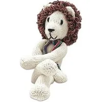 Kenana Knitters Kenana Knitters Stofftier LÖWE aus Bio-Baumwolle. Made in Africa. – Produktbild 1 von 1
