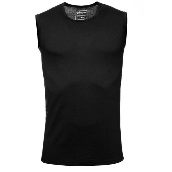 Kaipara - Merino Sportswear Kaipara - Merino Sportswear Merino Tank Top Slimfit 150 Herren, Schwarz, – Produktbild 1 von 1
