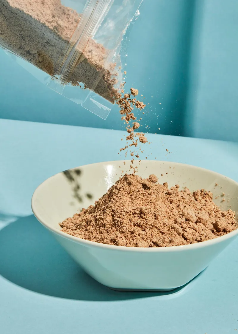 KoRo Teilentöltes Bio Leinsamenmehl 1 kg – Produktbild 4 von 5